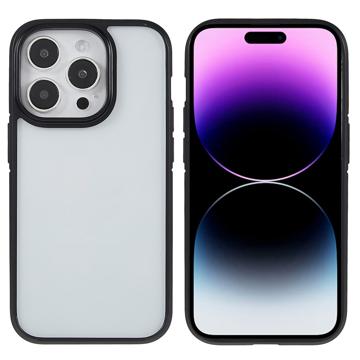 X-Level Ice Crystal iPhone 14 Pro Hybrid Case - Black
