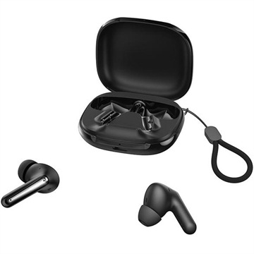 XO G53 TWS Bluetooth 6.0 Earphones - ANC/ENC, Charging Case, Stand Function - Black