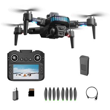 XT555 GPS Brushless Drone with Dual Camera - Black