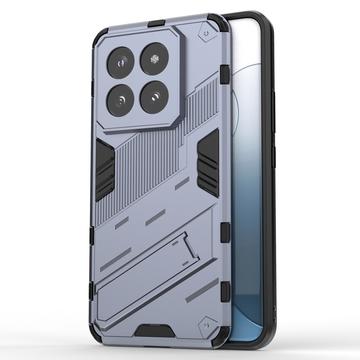 Xiaomi 14 Pro Armor Hybrid Case with Stand - Grey
