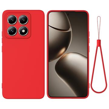 Xiaomi 14T Pro Liquid Silicone Case - Red
