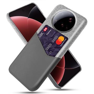 Xiaomi 15 Ultra KSQ Case with Card Pocket - Grey