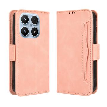 Xiaomi 17 Cardholder Wallet Case - Pink