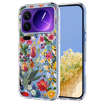 Xiaomi 17 Pro Floral Pattern TPU Case - Lilies