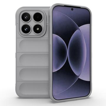 Xiaomi 17 Rugged TPU Case - Light Grey