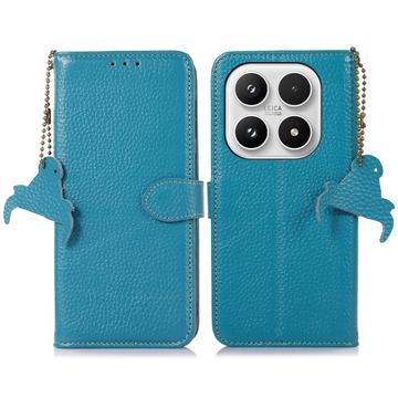 Xiaomi 17 Wallet Leather Case with RFID - Blue