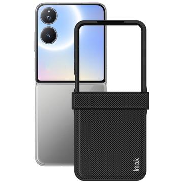 Xiaomi Mix Flip 2 Imak Ruiyi Hybrid Case - Carbon Fiber - Black