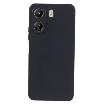 Xiaomi Poco C65/Redmi 13C Anti-Fingerprint Matte TPU Case - Black