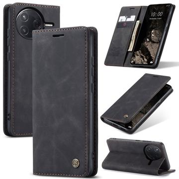 Xiaomi Poco F7 Ultra/F7 Pro Caseme 013 Series Wallet Case - Black
