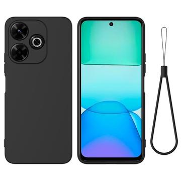 Xiaomi Poco M6 Plus Liquid Silicone Case - Black