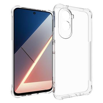 Xiaomi Poco M7 Plus/M7 4G Shockproof Silicone Case - Transparent