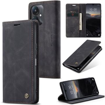 Xiaomi Redmi 13C 5G/Poco C65 Caseme 013 Series Wallet Case - Black