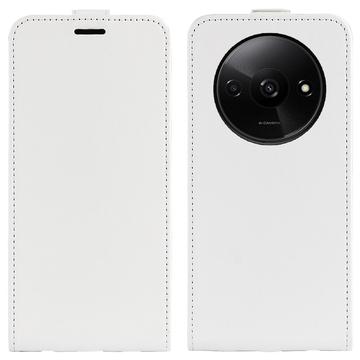 Xiaomi Redmi A3 Vertical Flip Case with Card Slot - White