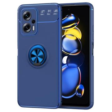 Xiaomi Redmi Note 11T Pro/12T Pro Magnet Ring Grip / Kickstand Case - Blue