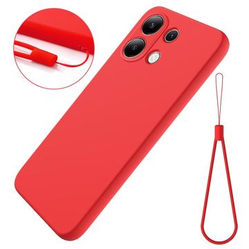 Xiaomi Redmi Note 13 4G Liquid Silicone Case - Red