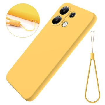 Xiaomi Redmi Note 13 4G Liquid Silicone Case - Yellow