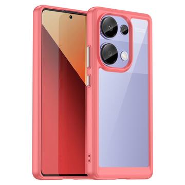 Xiaomi Redmi Note 13 Pro 4G/Poco M6 Pro Anti-Shock Hybrid Case - Red