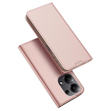 Xiaomi Redmi Note 13 Pro 4G/Poco M6 Pro Dux Ducis Skin Pro Flip Case - Pink