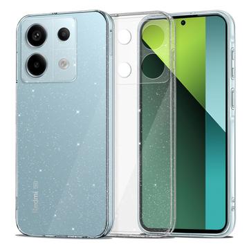 Xiaomi Redmi Note 13 Pro/Poco X6 Tech-Protect FlexAir Glitter TPU Case - Transparent
