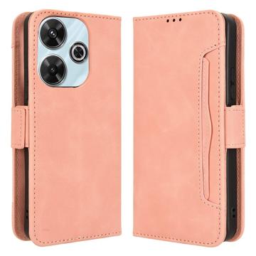 Xiaomi Redmi Note 13R/Redmi 13/Poco M6 4G Cardholder Series Wallet Case - Pink