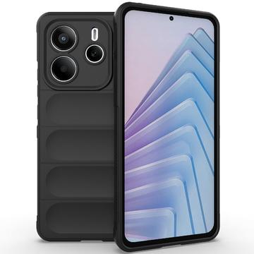 Xiaomi Redmi Note 14 5G Rugged TPU Case - Black
