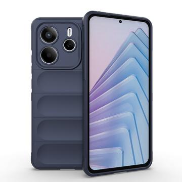 Xiaomi Redmi Note 14 5G Rugged TPU Case - Dark Blue