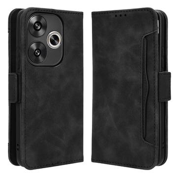 Xiaomi Redmi Turbo 3 Cardholder Series Wallet Case - Black