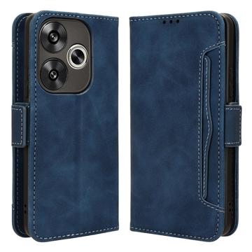 Xiaomi Redmi Turbo 3 Cardholder Series Wallet Case - Blue