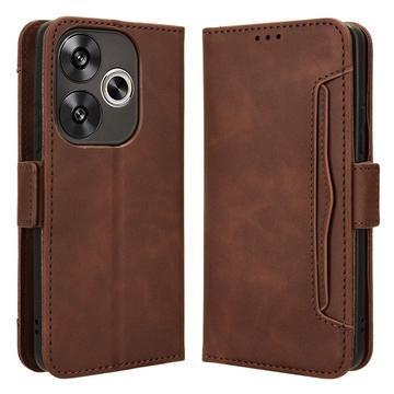 Xiaomi Redmi Turbo 3 Cardholder Series Wallet Case - Brown