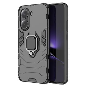 Xiaomi Redmi Turbo 4 Hybrid Case with Ring Holder - Black