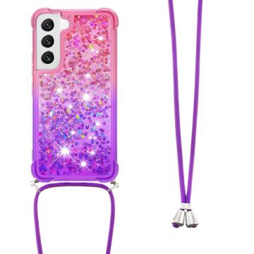 Quicksand Series Samsung Galaxy S23 5G TPU Case - Pink / Purple