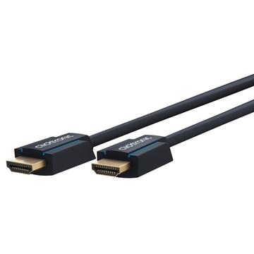 Clicktronic Active HDMI 2.0 Cable with Ethernet - 25m - Black