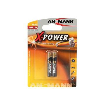 Ansmann X-Power Alkaline AAAA Battery - 1.5V