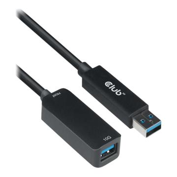 Photos - Cable (video, audio, USB) Club-3D Club 3D USB 3.2 Gen 2 Extension Cable - 5m - Balck 