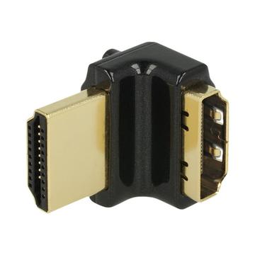 Delock High Speed HDMI Adapter with Ethernet - HDMI-A female> HDMI-A male