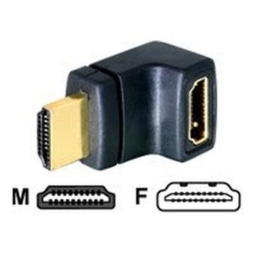 Delock Adapter HDMI male> HDMI female - Black