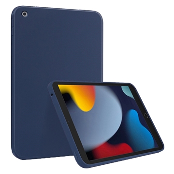 iPad 10.2 2019/2020/2021 Liquid Silicone Case - Dark Blue