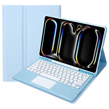 iPad Pro 13 (2024) Bluetooth Keyboard Case - Baby Blue