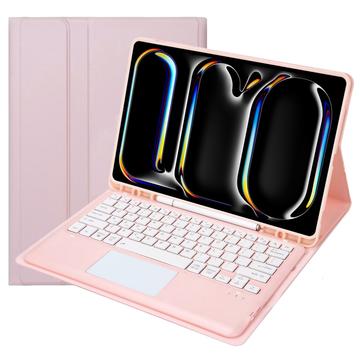 iPad Pro 13 (2024) Bluetooth Keyboard Case - Pink