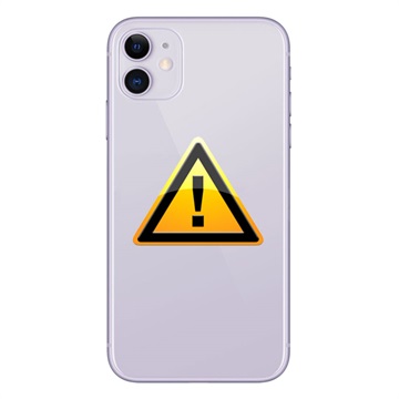 iPhone 11 Battery Cover Repair - incl. frame - Purple