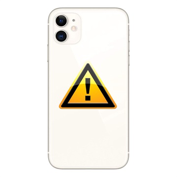 iPhone 11 Battery Cover Repair - incl. frame - White