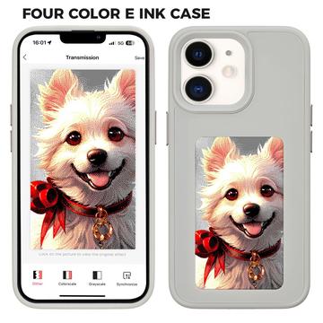 iPhone 11 InkZone DIY E-Ink NFC Case - Grey