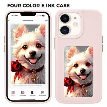 iPhone 11 InkZone DIY E-Ink NFC Case - Pink