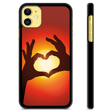 iPhone 11 Protective Cover - Heart Silhouette