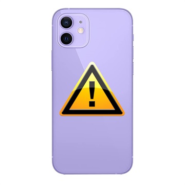iPhone 12 Battery Cover Repair - incl. frame - Purple