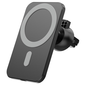 iPhone 12/13 Magnetic Wireless Charger / Air Vent Car Holder SZDJ N16 (Bulk) - 15W