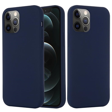 iPhone 12/12 Pro Liquid Silicone Case - MagSafe Compatible (Open Box - Bulk) - Dark Blue