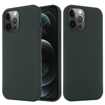 iPhone 12/12 Pro Liquid Silicone Case - MagSafe Compatible - Dark Green
