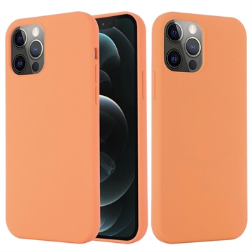 iPhone 12/12 Pro Liquid Silicone Case - MagSafe Compatible - Orange