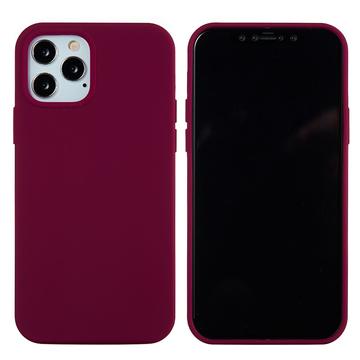 iPhone 12 Pro Max Liquid Silicone Case - Dark Purple